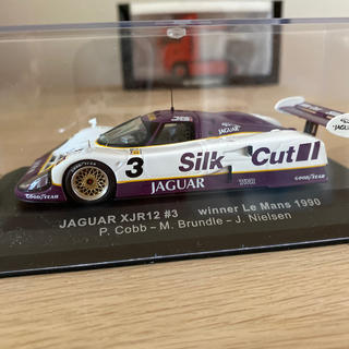 ジャガー(Jaguar)のイクソ　ジャガーXJR 1990ルマン　ウイナー(ミニカー)