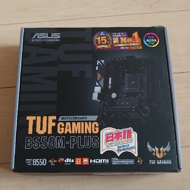 ASUS TUF GAMING B550M-PLUSPC/タブレット