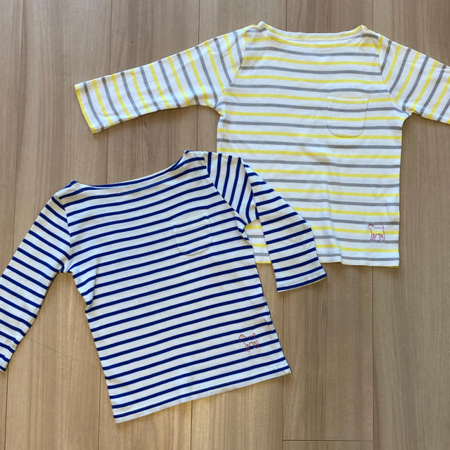 Boden(ボーデン)のmini boden スカート&カットソーのセット キッズ/ベビー/マタニティのキッズ服女の子用(90cm~)(Tシャツ/カットソー)の商品写真