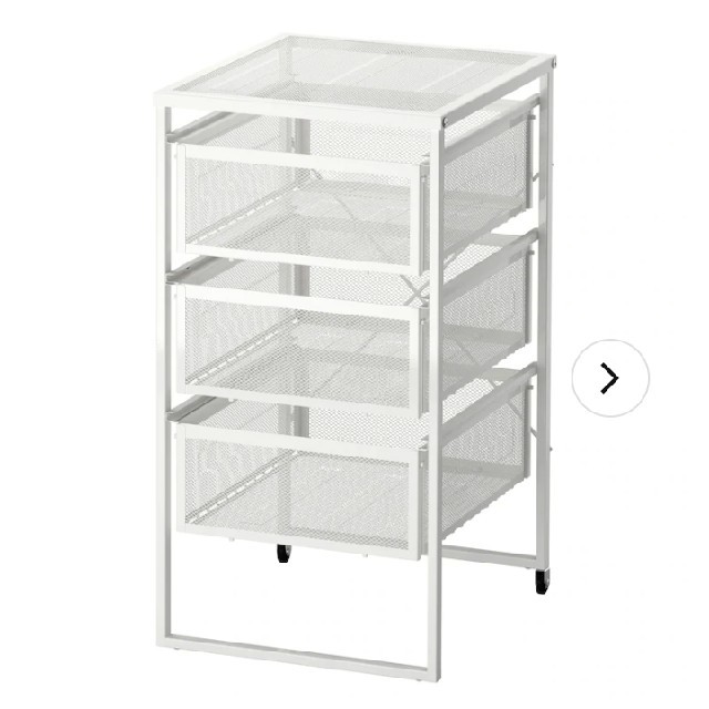 IKEA(イケア)の大人気新品未開封IKEA（イケア）引き出しユニットラック　レッナールト インテリア/住まい/日用品の収納家具(棚/ラック/タンス)の商品写真