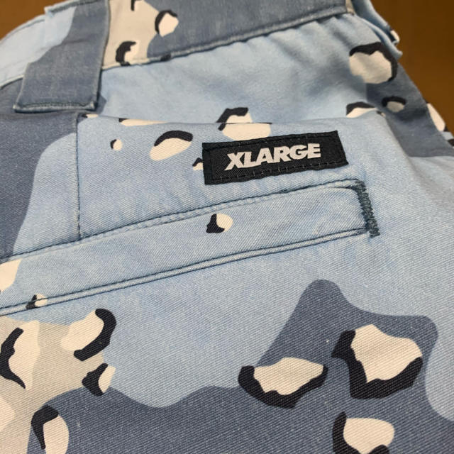 XLARGE(エクストララージ)のXLARGE 青迷彩 パンツ メンズのパンツ(ワークパンツ/カーゴパンツ)の商品写真