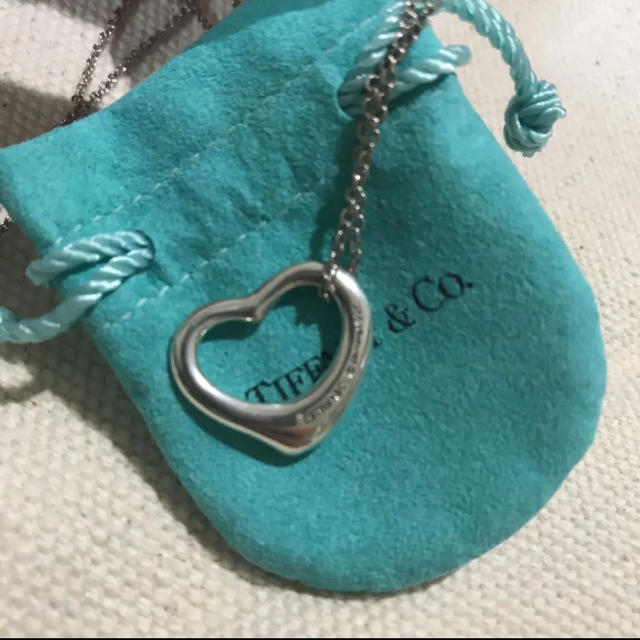 Tiffany & Co.(ティファニー)のティファニー オープンハート ネックレス レディースのアクセサリー(ネックレス)の商品写真