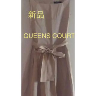 クイーンズコート(QUEENS COURT)のクイーンズコート　ワンピース(ひざ丈ワンピース)