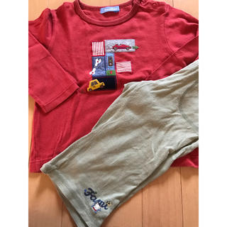 ファミリア(familiar)のまるちゃん様専用ファミリア シャツ&ズボン(Tシャツ/カットソー)