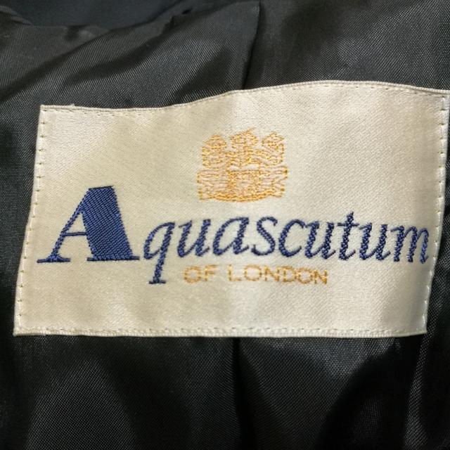 AQUA SCUTUM(アクアスキュータム)のアクアスキュータム コート レディース 黒 レディースのジャケット/アウター(その他)の商品写真