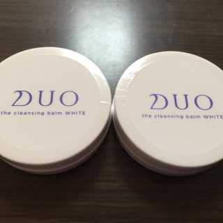 ②DUO クレンジングバーム ホワイト20g ×2ミニサイズ  (クレンジング/メイク落とし)