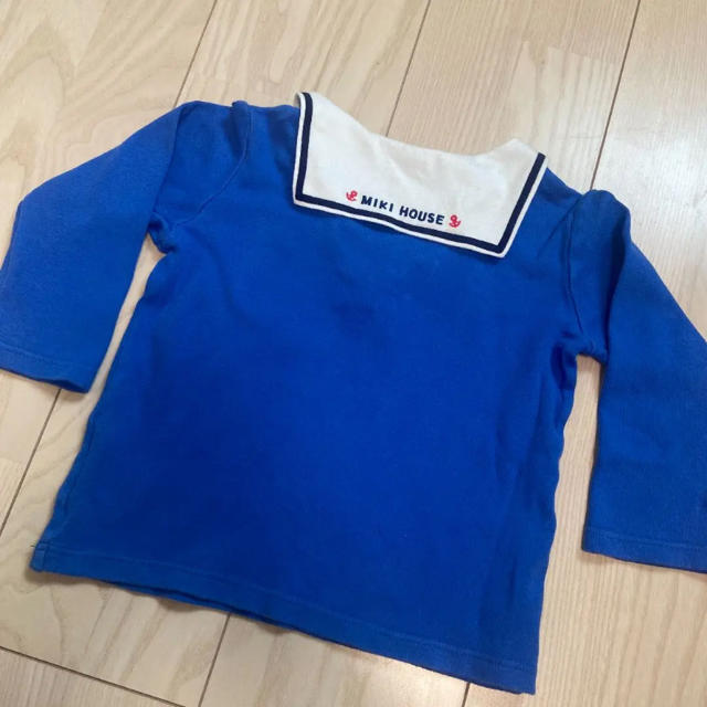 mikihouse(ミキハウス)のミキハウス　ロンT 90 キッズ/ベビー/マタニティのキッズ服男の子用(90cm~)(Tシャツ/カットソー)の商品写真