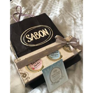 サボン(SABON)のSABONボディースクラブ3セット★おまけ付き(ボディスクラブ)