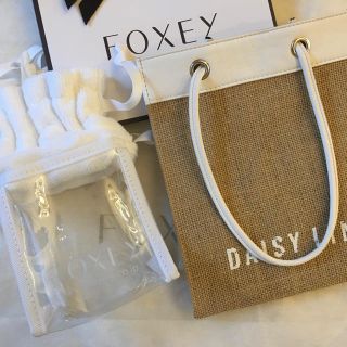 フォクシー(FOXEY)の★ 未使用 ２点セット FOXY DAISYLIN ノベルティ ポーチ バッグ(ポーチ)