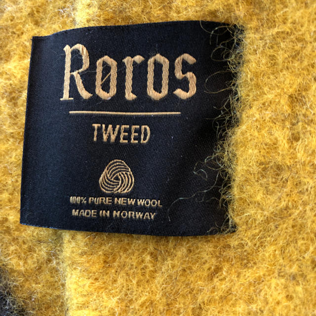 ROROS TWEED / ロロス　ツイード　ブランケット　売れました キッズ/ベビー/マタニティのこども用ファッション小物(おくるみ/ブランケット)の商品写真