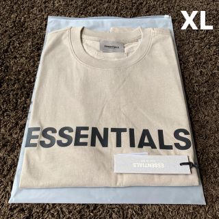 フィアオブゴッド(FEAR OF GOD)のXLサイズ Essentials 20ss新作 Tシャツ トープ タン(Tシャツ/カットソー(半袖/袖なし))