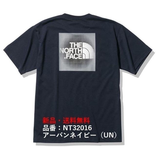 ザノースフェイス(THE NORTH FACE)の【新品】THE NORTH FACE ノースフェイス　Tシャツ　ネイビー　L(Tシャツ/カットソー(半袖/袖なし))