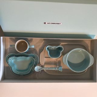 ルクルーゼ(LE CREUSET)のお値下げしました。ル・クルーゼ　ベビー・テーブルウェア(離乳食器セット)