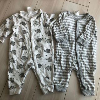 エイチアンドエム(H&M)のベビー服　60 カバーオール(カバーオール)