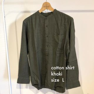 サンタモニカ(Santa Monica)のcotton シャツ　(シャツ/ブラウス(長袖/七分))