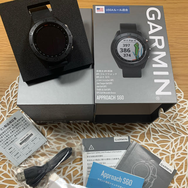 GARMIN(ガーミン)のガーミン　GARMIN APPROACH S60 ブラック チケットのスポーツ(ゴルフ)の商品写真