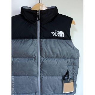 ザノースフェイス(THE NORTH FACE)の★ ノースフェイス 1996 ヌプシ ダウンベスト US レディースS グレー(ダウンベスト)