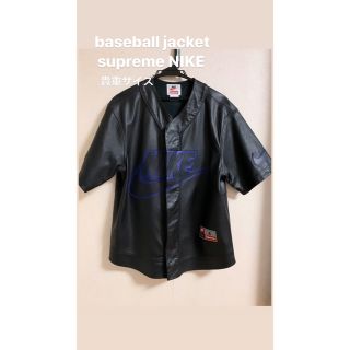 シュプリーム(Supreme)のsupreme NIKE baseball shirts S BLACK (Tシャツ/カットソー(半袖/袖なし))