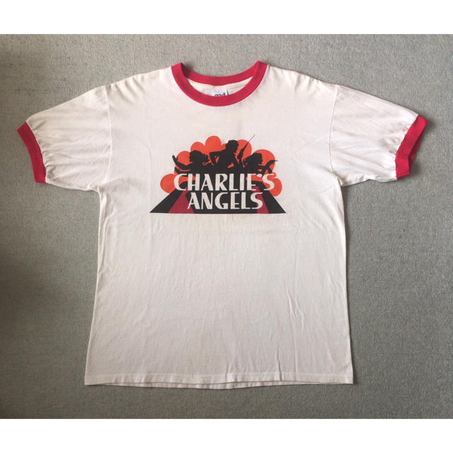 90s vintage Charlie's Angels ringer tee