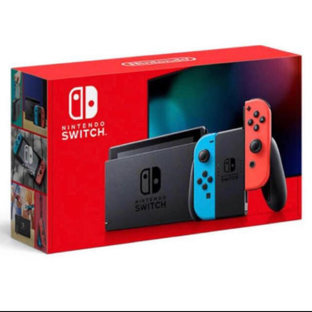 Nintendo Switch(ニンテンドースイッチ)の新品！Nintendo Switch Joy-Con ネオン バッテリー長時間 エンタメ/ホビーのゲームソフト/ゲーム機本体(家庭用ゲーム機本体)の商品写真