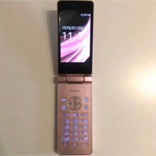SIMロック解除】docomo AQUOSケータイ sh02L 本体 ピンク | www