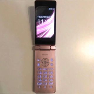 【SIMロック解除】docomo AQUOSケータイ sh02L 本体 ピンク SHARP AQUOSケータイ SH-02L 新品未使用品 SIMロック解除コー