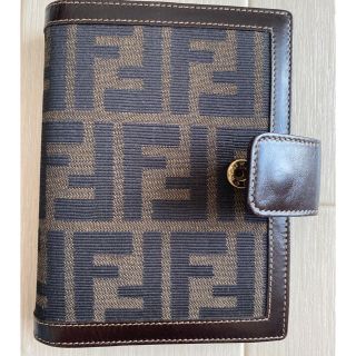 フェンディ(FENDI)のFENDI 手帳カバー　ズッカ柄(手帳)