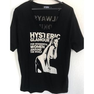 ヒステリックグラマー(HYSTERIC GLAMOUR)のコーラ様専用/ヒステリックグラマー Vネック&スパンコールTシャツ 2枚セット(Tシャツ/カットソー(半袖/袖なし))