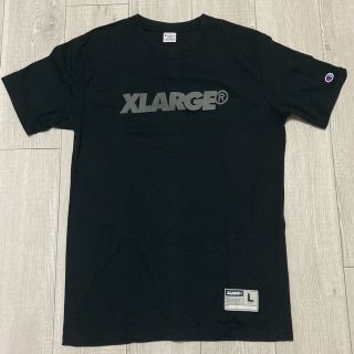 エクストララージ(XLARGE)の【9月限定】XLARGE champion コラボ　Tシャツ カットソー(Tシャツ/カットソー(半袖/袖なし))