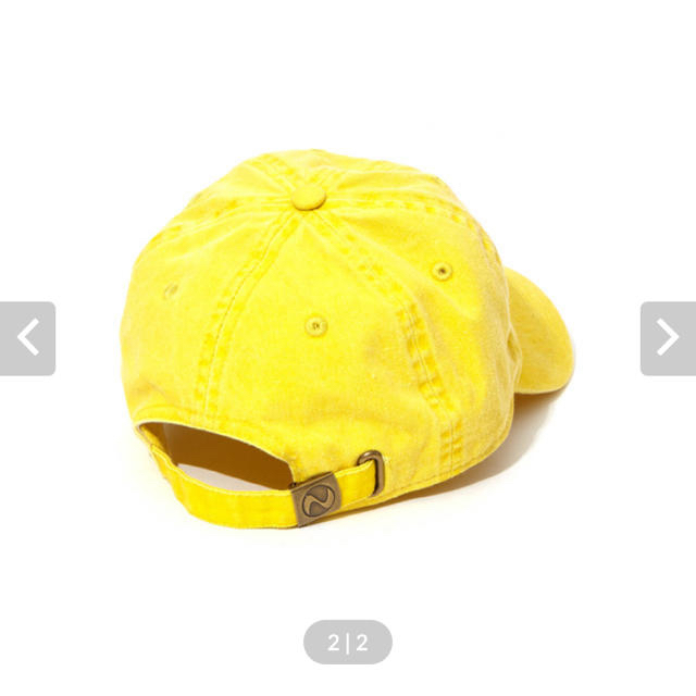 SEA(シー)のWIND AND SEA SEA P-DYE CAP﻿ / YELLOW メンズの帽子(キャップ)の商品写真