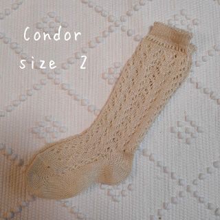 キャラメルベビー&チャイルド(Caramel baby&child )の【新品未使用品】condor レースソックス(靴下/タイツ)