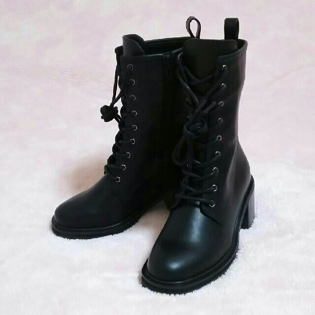 MOUSSY マウジー LACE UP CHUNK BOOTS