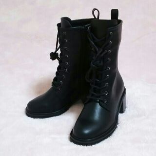 マウジー(moussy)のMOUSSY マウジー LACE UP CHUNK BOOTS(ブーツ)