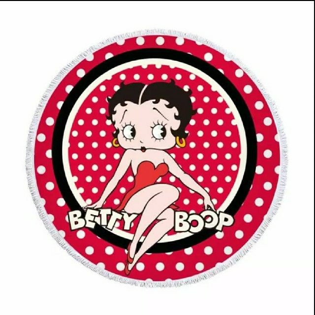 Betty Boop ベティちゃん ビーチタオル 激かわ 万能 海などに…⑦