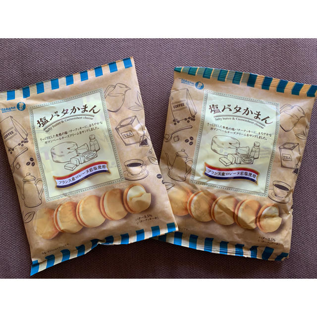 KALDI(カルディ)の大人気！　塩バタかまん　2袋 食品/飲料/酒の食品(菓子/デザート)の商品写真