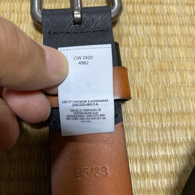 Levi's(リーバイス)のReversible Push Prong リーバイス リバーシブルベルト メンズのファッション小物(ベルト)の商品写真