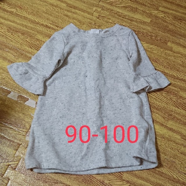 babyGAP(ベビーギャップ)の【値下】GAP ワンピース 秋 七分袖 90-100 3歳 キッズ/ベビー/マタニティのキッズ服女の子用(90cm~)(ワンピース)の商品写真