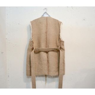 Maison Martin Margiela - midorikawa / silk wool belted vestの通販