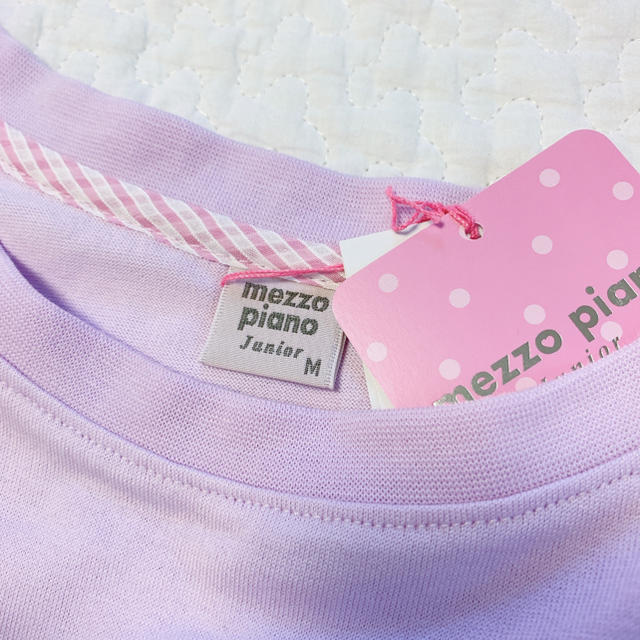 mezzo piano junior(メゾピアノジュニア)の新品未使用　半額 メゾピアノジュニア　Tシャツ　アイス　150 cm キッズ/ベビー/マタニティのキッズ服女の子用(90cm~)(Tシャツ/カットソー)の商品写真