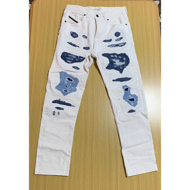 DIESEL BLACK GOLD ホワイトデニム W28 | wellsprings.uk.net