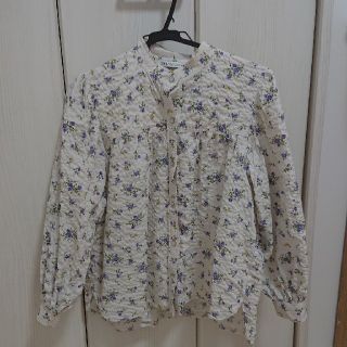 ザラ(ZARA)のZARA 小花柄シャツ(シャツ/ブラウス(長袖/七分))