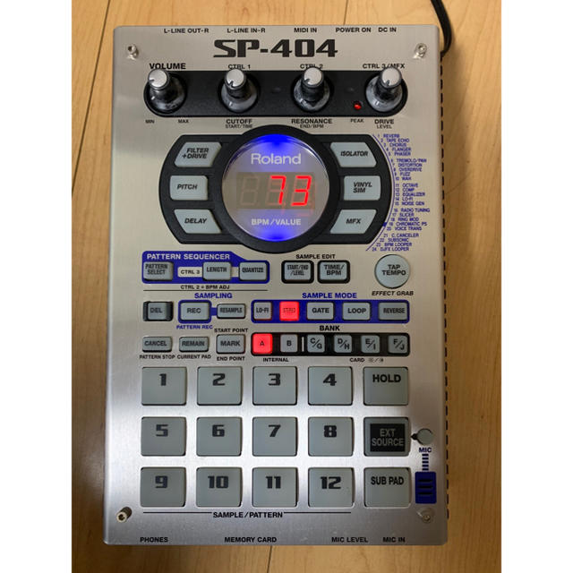 公式銀座 Roland SP-404 ローランド サンプラー