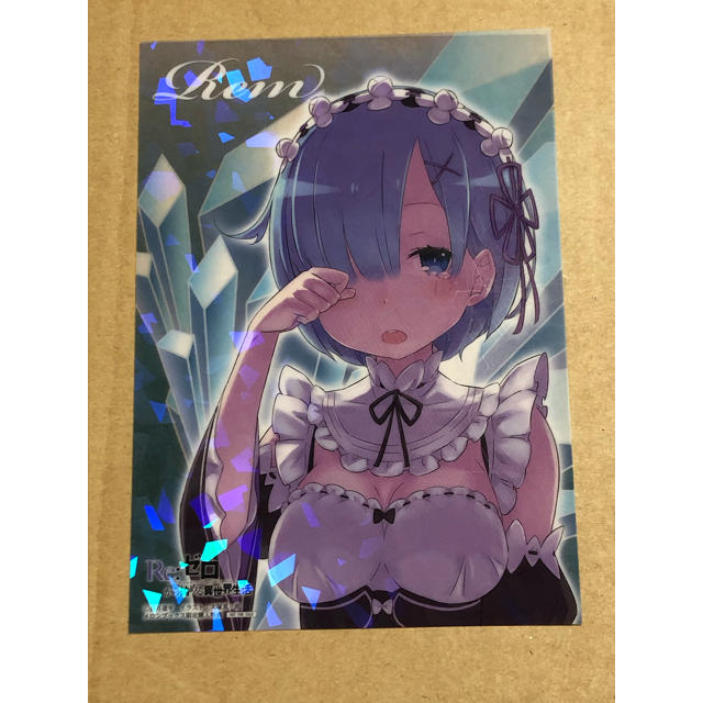 リゼロ Re ゼロから始める異世界生活 レム メロン ホログラムイラストカードの通販 By れん S Shop ラクマ リゼロ Re ゼロから始める異世界生活 レム メロン ホログラムイラストカードの通販 By れん S Shop ラクマ