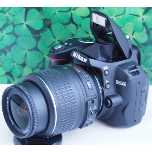 【美品】スマホへ転送⭐️WifiSDカード付 Nikon D3000レンズセット