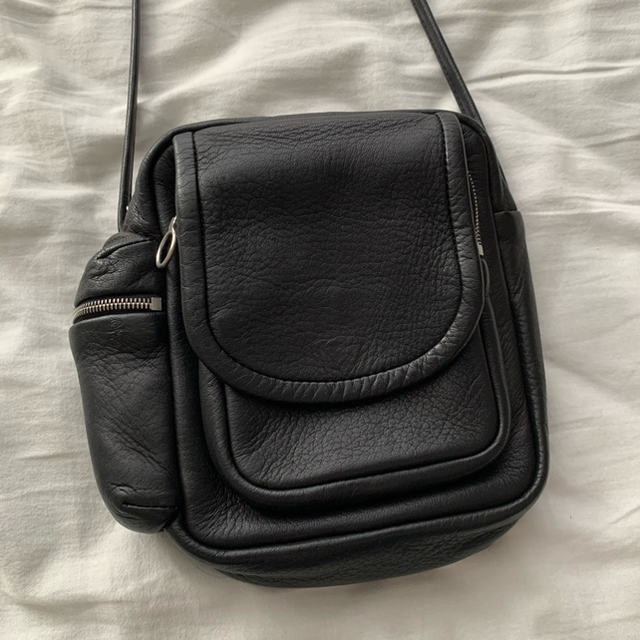 ブラック定価Aeta DEER SHOULDER POUCH