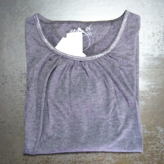 長袖Tシャツ　未使用 レディースのトップス(Tシャツ(長袖/七分))の商品写真