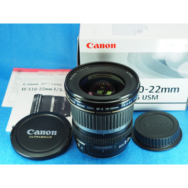 【美品・非常に良い】Canon/EF-S 10-22ｍｍ F3.5-4.5USMスマホ/家電/カメラ