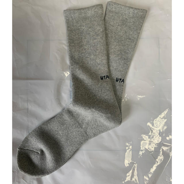 W)taps(ダブルタップス)のWTAPS SKIVVIES. SOX 靴下  1足　ソックス 新品  グレー メンズのレッグウェア(ソックス)の商品写真