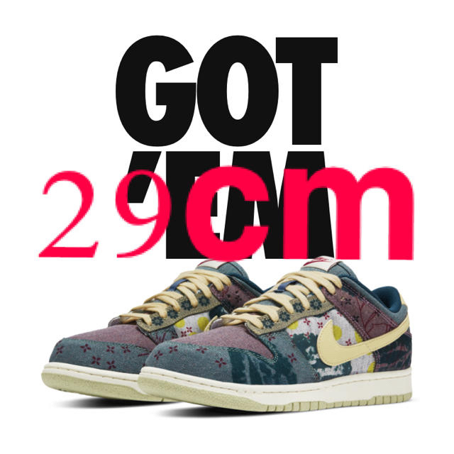 メンズNike Dunk low Community Garden 29cm US11