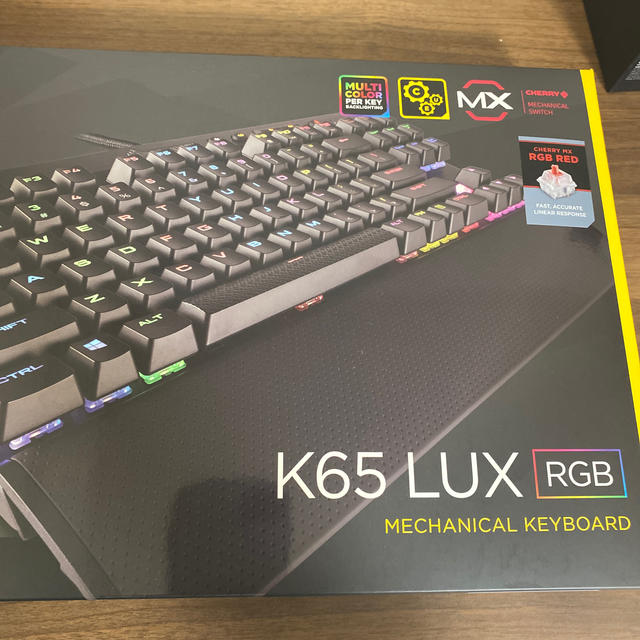 CORSAIR K65 LUX RGB ゲーミングキーボード